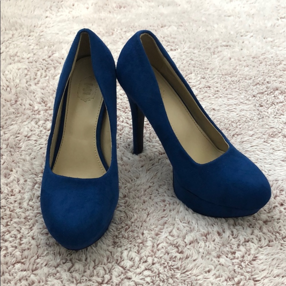 Sapphire Blue Pumps